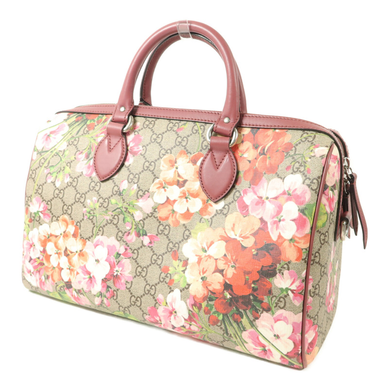 GUCCI 塗層帆布Boston Bag手挽肩背兩用袋-1