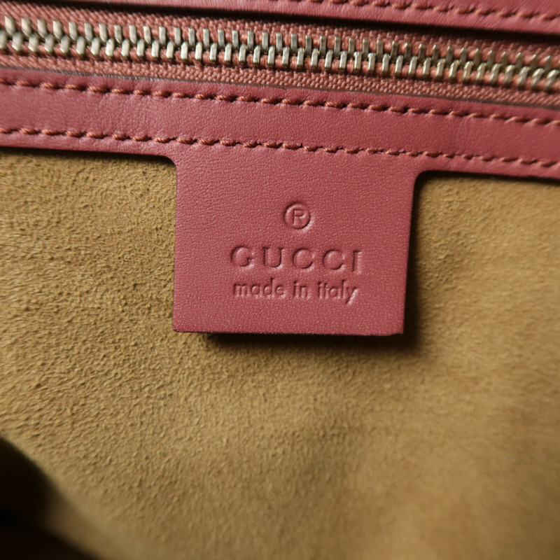 GUCCI 塗層帆布Boston Bag手挽肩背兩用袋-5