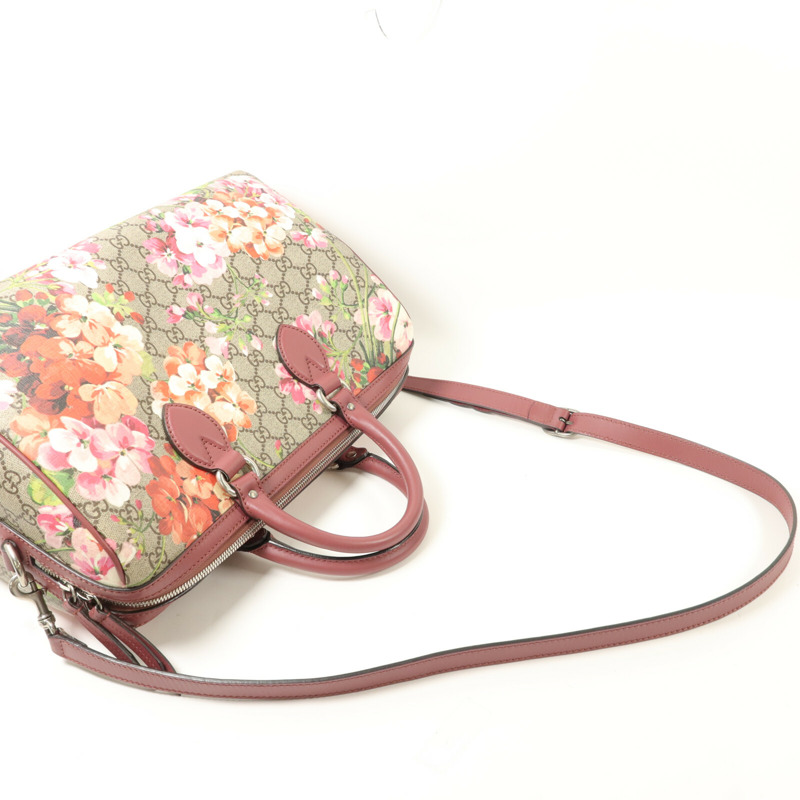 GUCCI 塗層帆布Boston Bag手挽肩背兩用袋-8