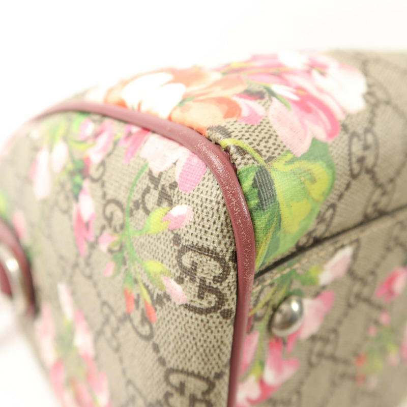 GUCCI 塗層帆布Boston Bag手挽肩背兩用袋-11