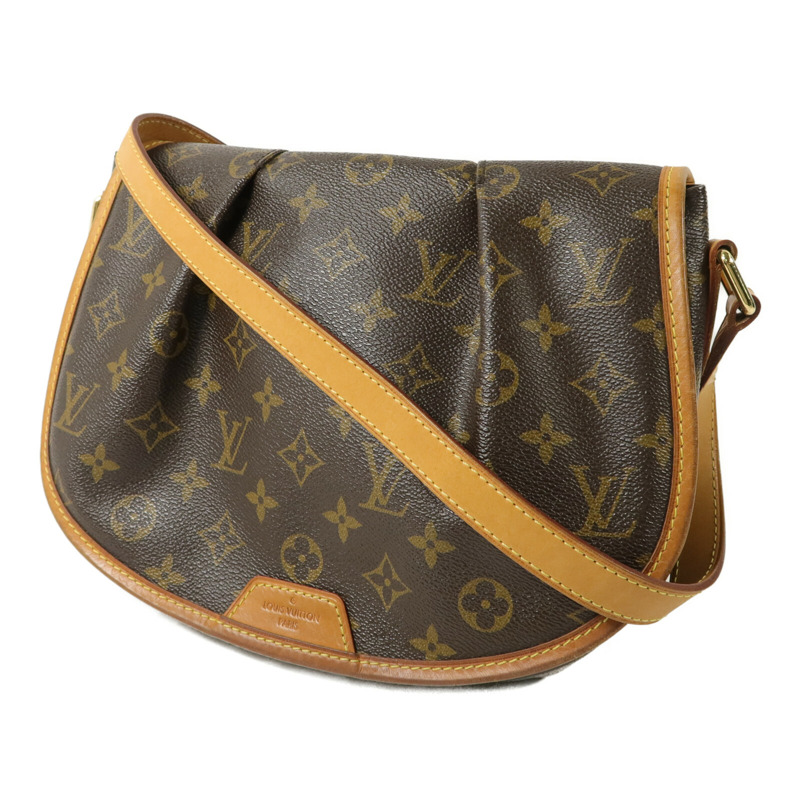 LOUIS VUITTON Monogram Menilmontant PM肩背袋-1