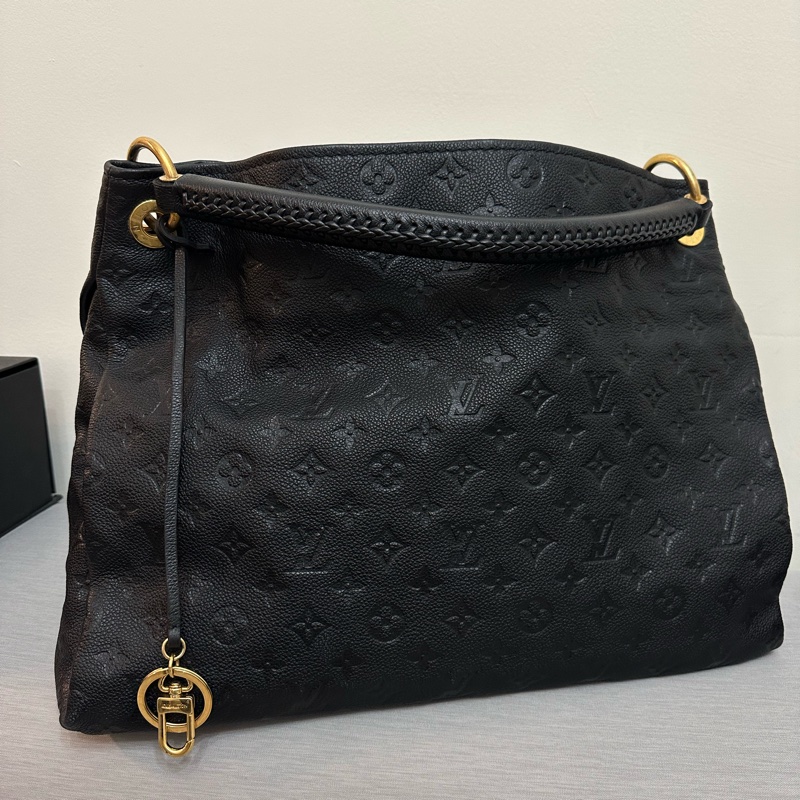 LV Artsy 全皮革手提肩背包-0