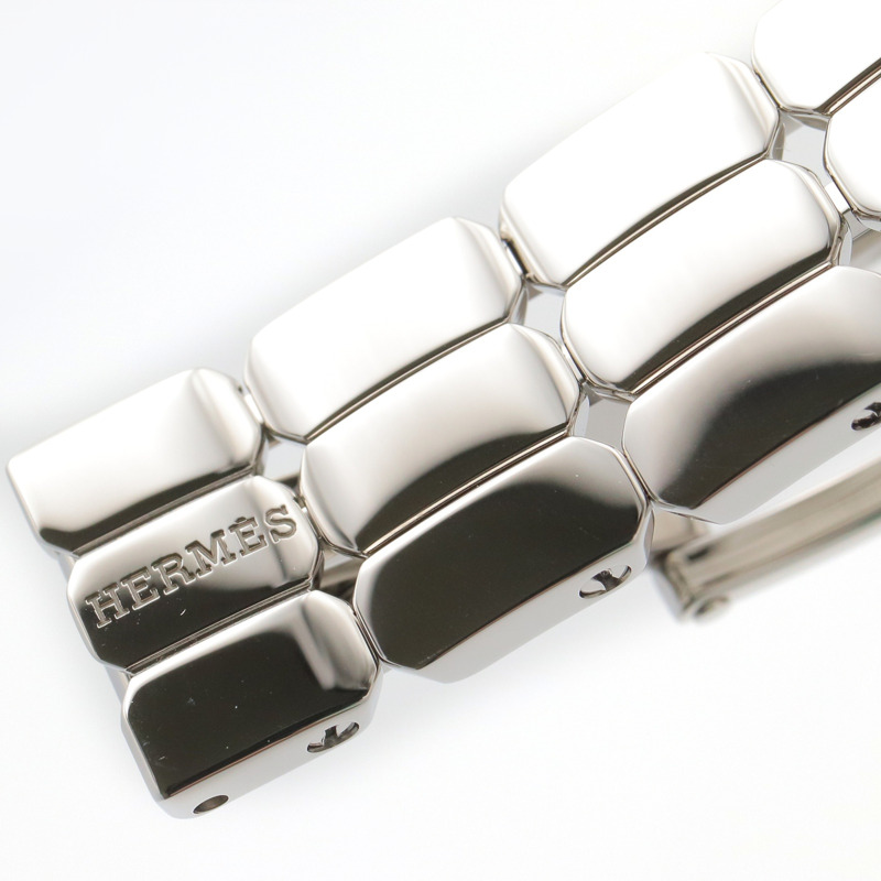 愛馬仕凱莉腕錶，不鏽鋼材質，女士款，白色，KE4.110-16