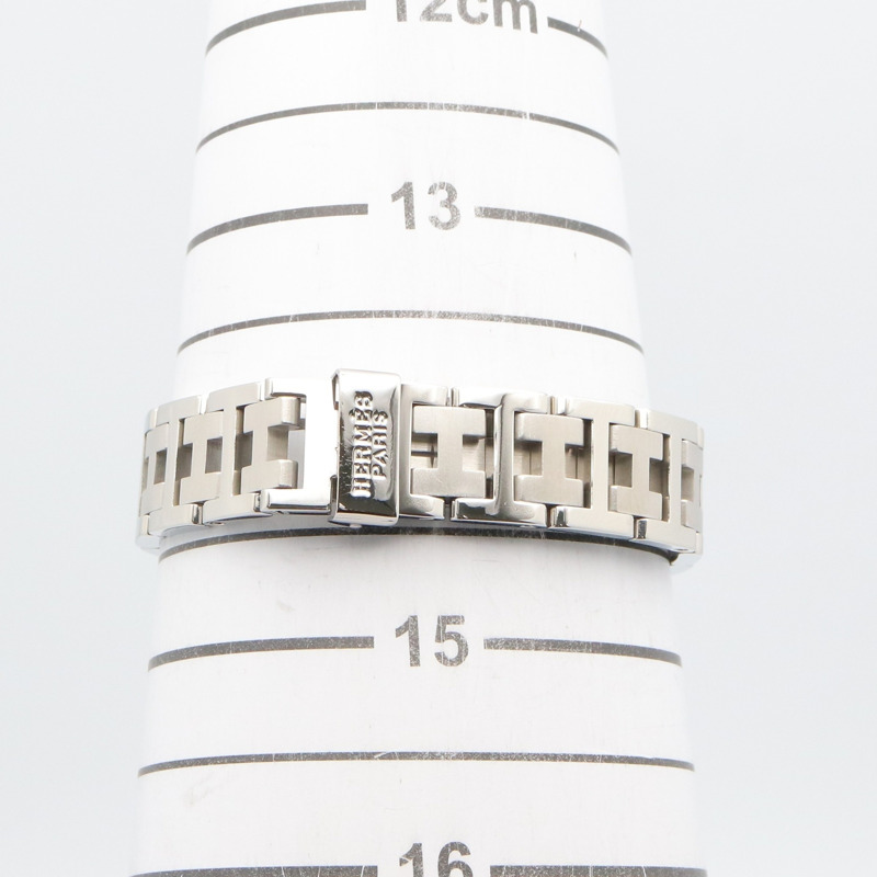 愛馬仕 Clipper 系列腕錶，不鏽鋼材質，女士款，灰色，CL4.210-6