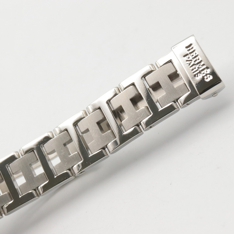 愛馬仕 Clipper 系列腕錶，不鏽鋼材質，女士款，灰色，CL4.210-14