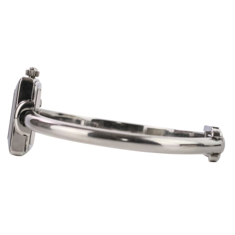 GUCCI 方形石英腕錶 1900L，黑色錶盤，銀色錶殼，女士款-5