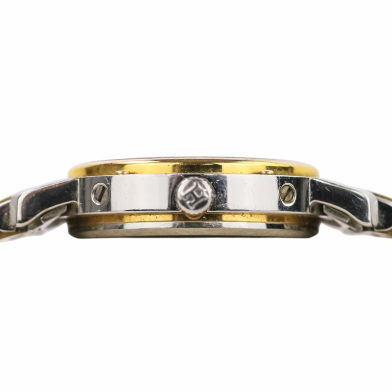 愛馬仕 Clipper 組合款女士石英錶 CL3.240 白色錶盤，銀色和金色點綴-2