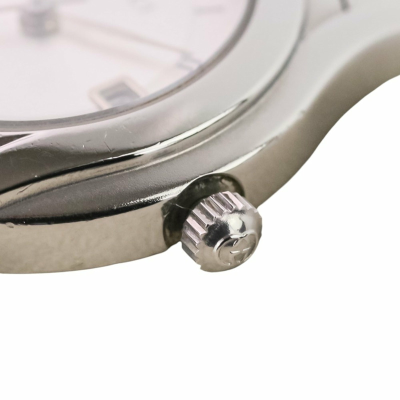 GUCCI 石英腕錶 5500L 銀色太陽紋錶盤 不鏽鋼女士腕錶-4