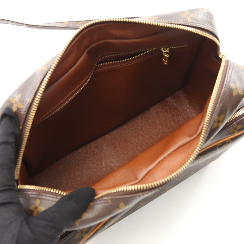 路易威登 Nile 肩背包 M45244 Monogram 帆布皮革棕色二手女士-2