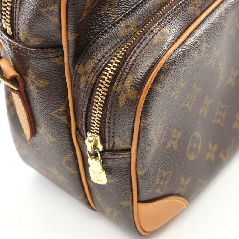 路易威登 Nile 肩背包 M45244 Monogram 帆布皮革棕色二手女士-5