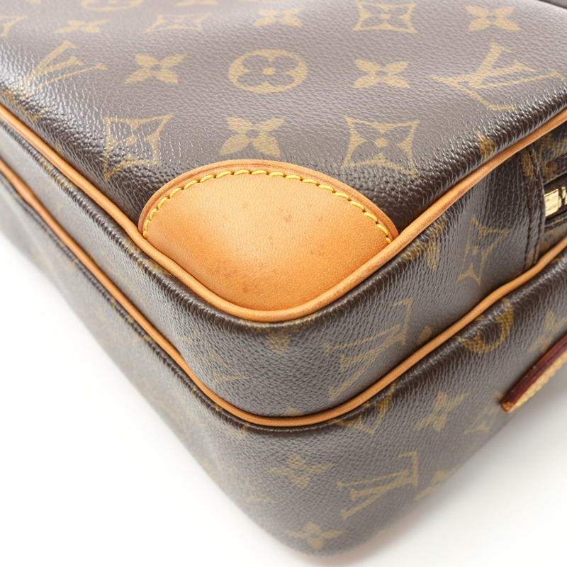 路易威登 Nile 肩背包 M45244 Monogram 帆布皮革棕色二手女士-6