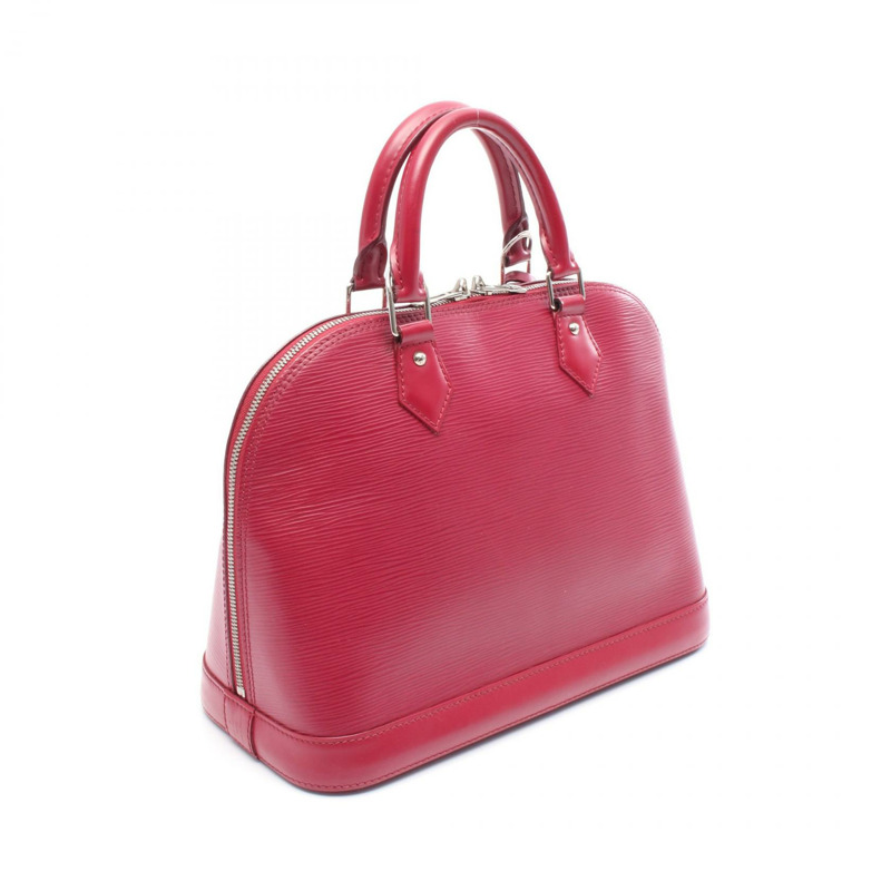 路易威登 Alma PM 手提包 M40490 Epi 皮革 粉紅色/紫紅色 二手 女士 LV-1