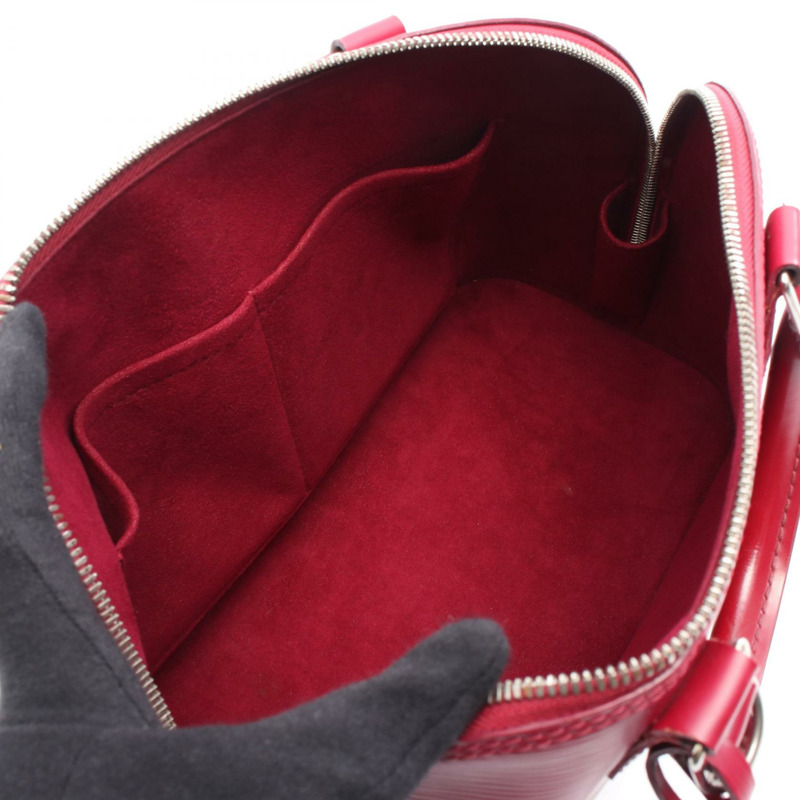 路易威登 Alma PM 手提包 M40490 Epi 皮革 粉紅色/紫紅色 二手 女士 LV-2