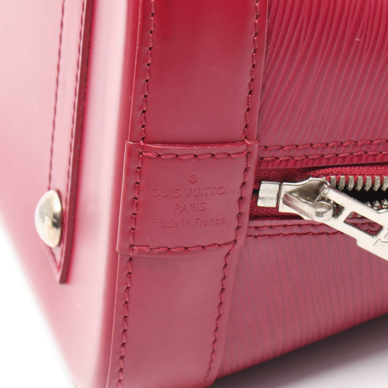 路易威登 Alma PM 手提包 M40490 Epi 皮革 粉紅色/紫紅色 二手 女士 LV-3