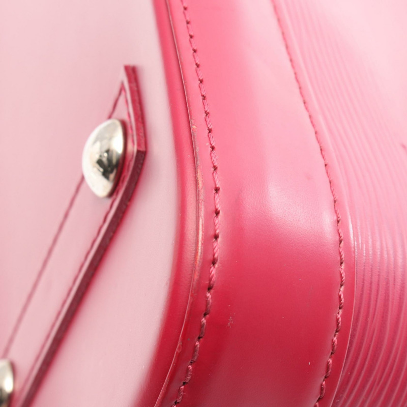 路易威登 Alma PM 手提包 M40490 Epi 皮革 粉紅色/紫紅色 二手 女士 LV-4