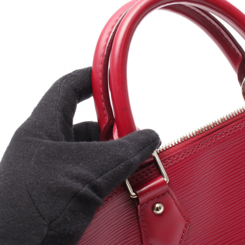 路易威登 Alma PM 手提包 M40490 Epi 皮革 粉紅色/紫紅色 二手 女士 LV-6