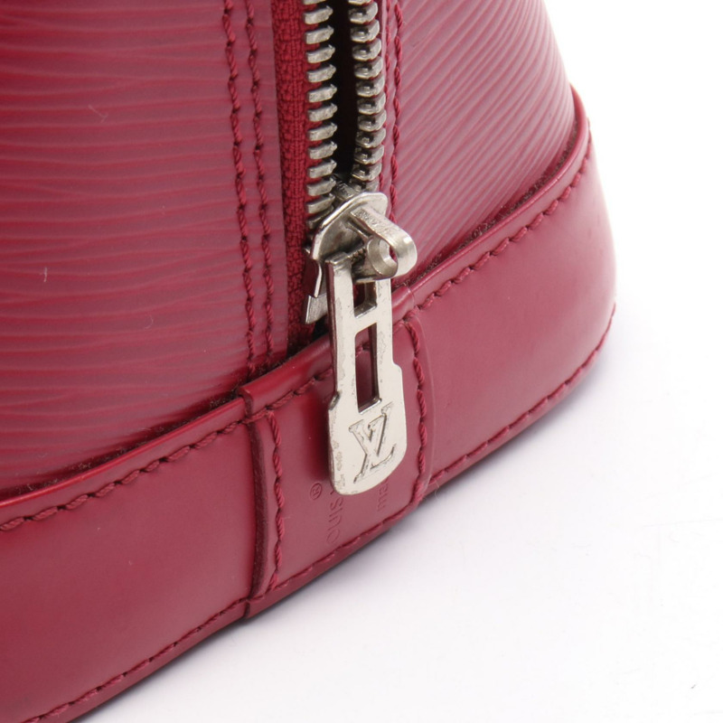 路易威登 Alma PM 手提包 M40490 Epi 皮革 粉紅色/紫紅色 二手 女士 LV-7