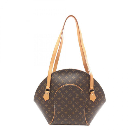 路易威登 Ellipse 購物單肩包 M51128 Monogram 帆布棕色二手 LV