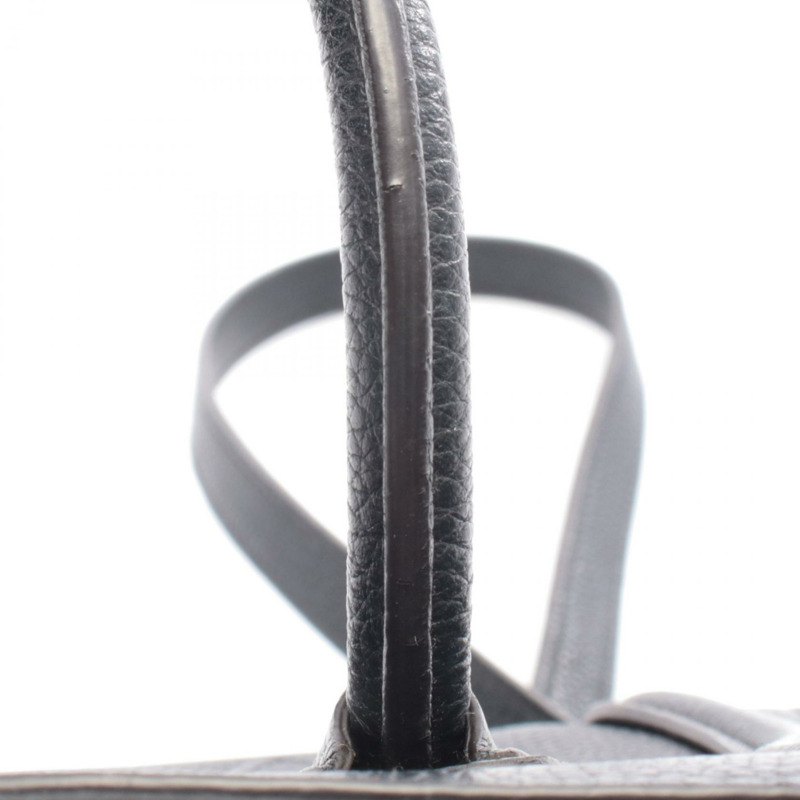 CELINE Luggage Nano Shopper 單肩斜背手提包，黑色皮革，二手女款-6
