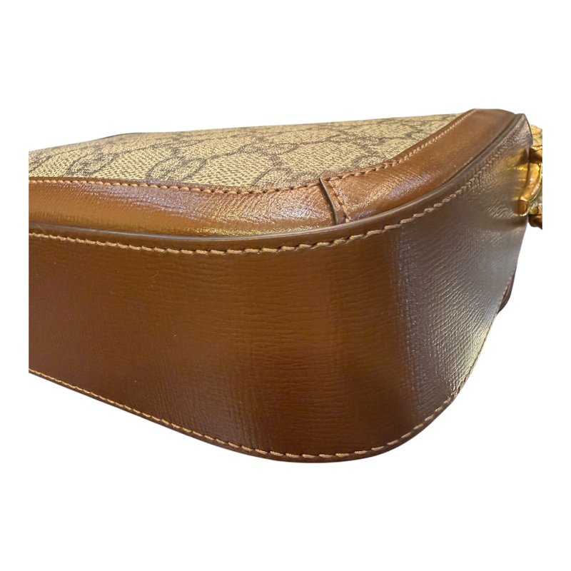 GUCCI 咖花紋1955系列兩用包-3