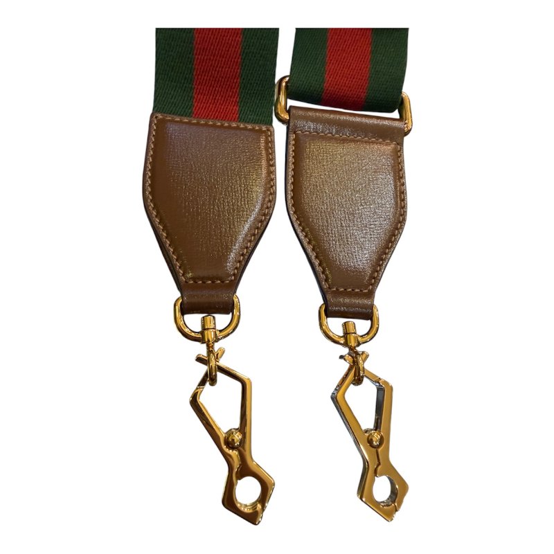 GUCCI 咖花紋1955系列兩用包-12