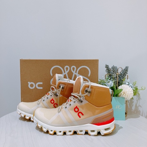 TK2038 LOEWE X ON羅意威聯乘On運動漸變橙色跑鞋 39鞋碼 RUNNING CLOUDROCK HIGH SNEAKER NARANJA DEGRADADO X GRADIENT #39 [NEW]