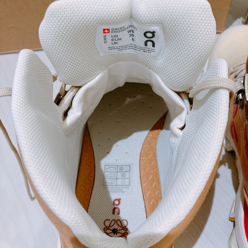 TK2038 LOEWE X ON羅意威聯乘On運動漸變橙色跑鞋 39鞋碼 RUNNING CLOUDROCK HIGH SNEAKER NARANJA DEGRADADO X GRADIENT #39 [NEW]-11