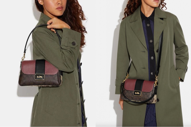 未使用coach grace 手提肩背包（雙肩帶）-8