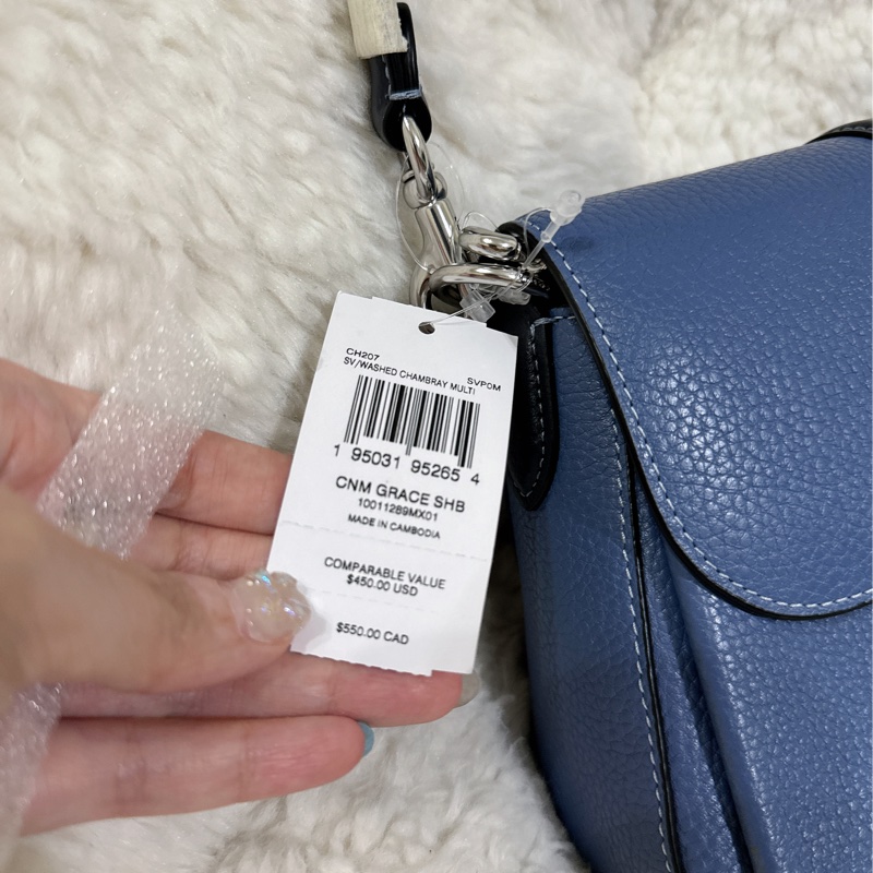 未使用coach grace 手提肩背包（雙肩帶）-30