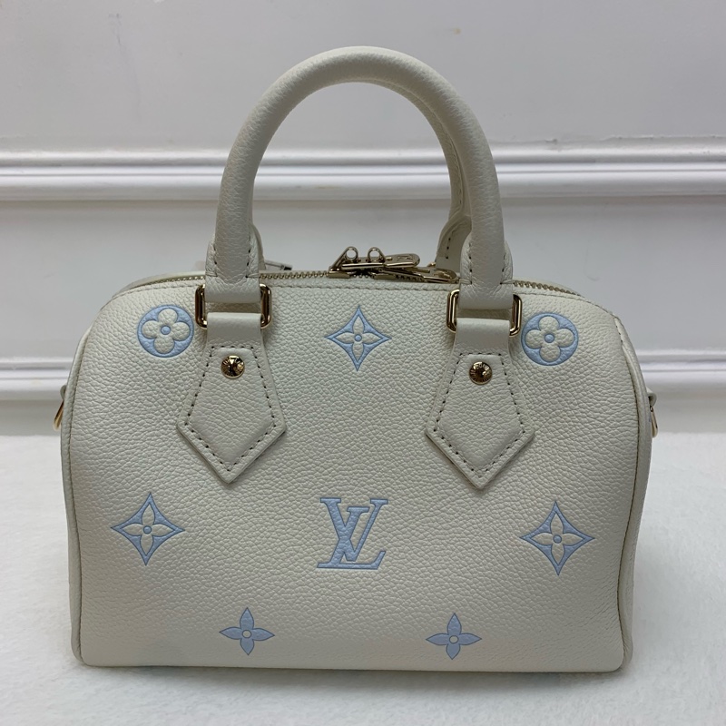 Full set 26年3月份正單｜閒置新 LV speedy 20白色-1