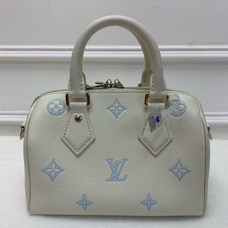 Full set 26年3月份正單｜閒置新 LV speedy 20白色-2