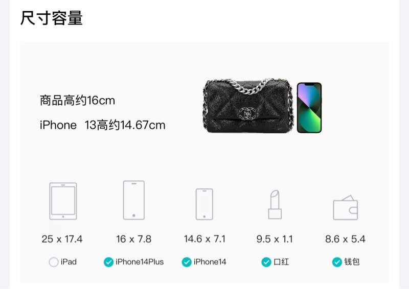 Full set Chanel 19bag 灰色配銀🩶-8