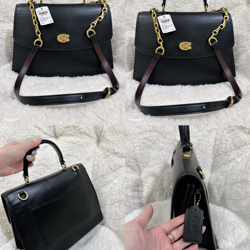 未使用coach Parker手提包（鏈條包）原價21800元-5