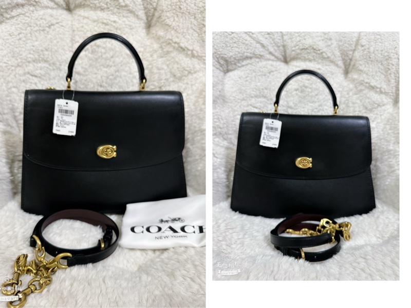 未使用coach Parker手提包（鏈條包）原價21800元-7