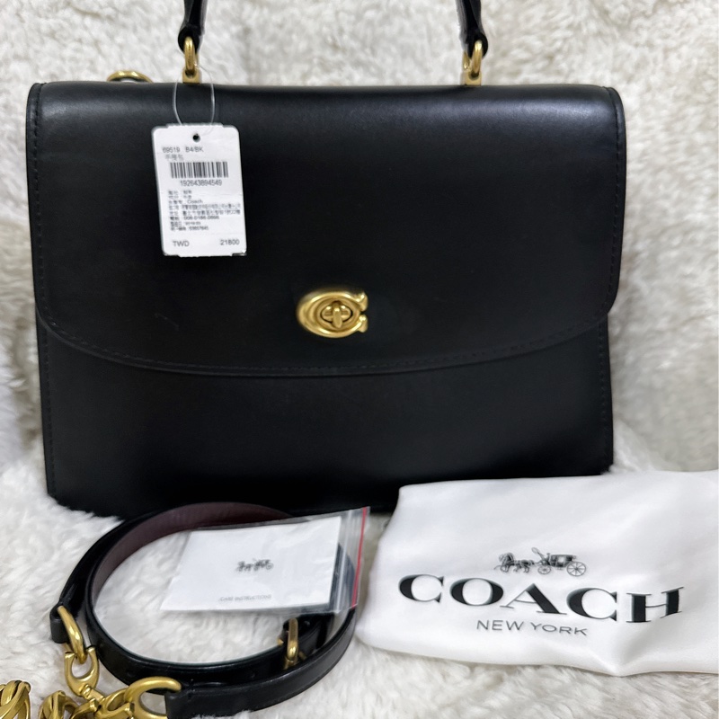未使用coach Parker手提包（鏈條包）原價21800元-14