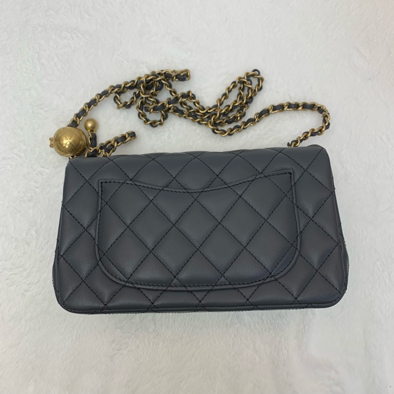 Full set閒置新熱賣🖤Chanel灰色大Mini-2