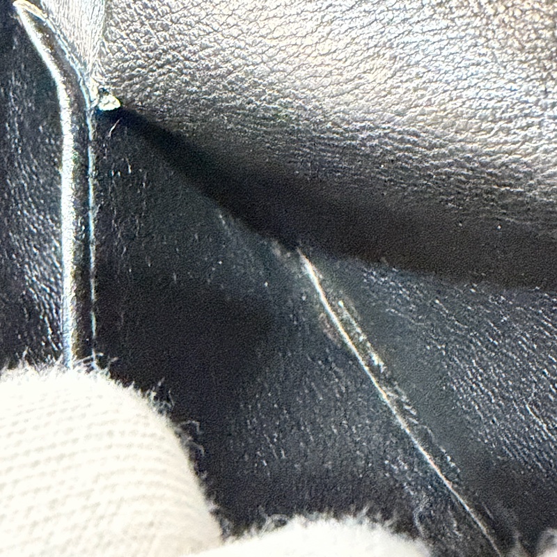 CHANEL 黑羊皮 金球 雕花鍊 流蘇 方包 相機包 斜背包 前口袋 老香 vintage-71