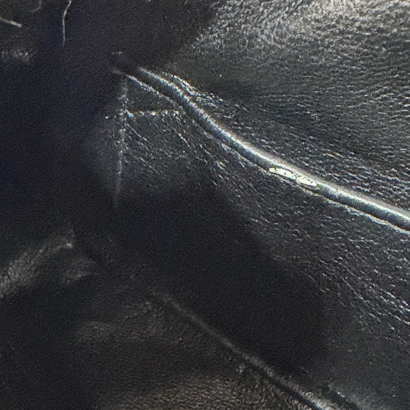 CHANEL 黑羊皮 金球 雕花鍊 流蘇 方包 相機包 斜背包 前口袋 老香 vintage-81