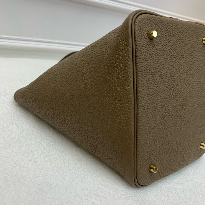 Full set保值系列🤎Hermes Picotin 22大象灰拼金扣-4