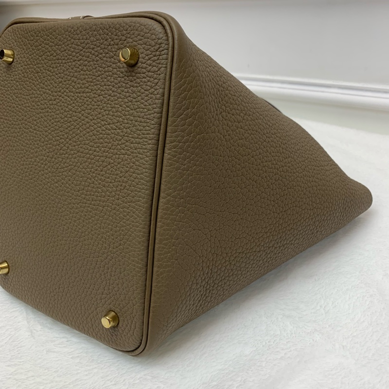 Full set保值系列🤎Hermes Picotin 22大象灰拼金扣-5