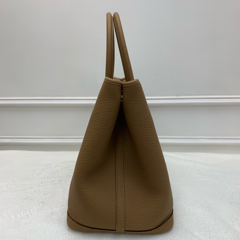 經典熱賣🤎Hermes餅乾色 Garden Party 36-5