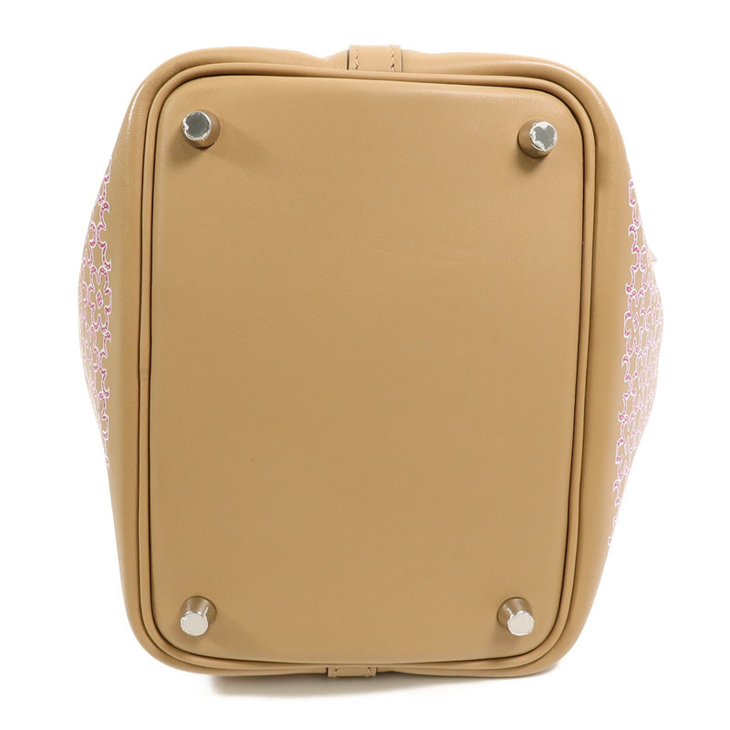 HERMES Swift皮革Picotin PM Luck Daisy手挽袋Chai-3