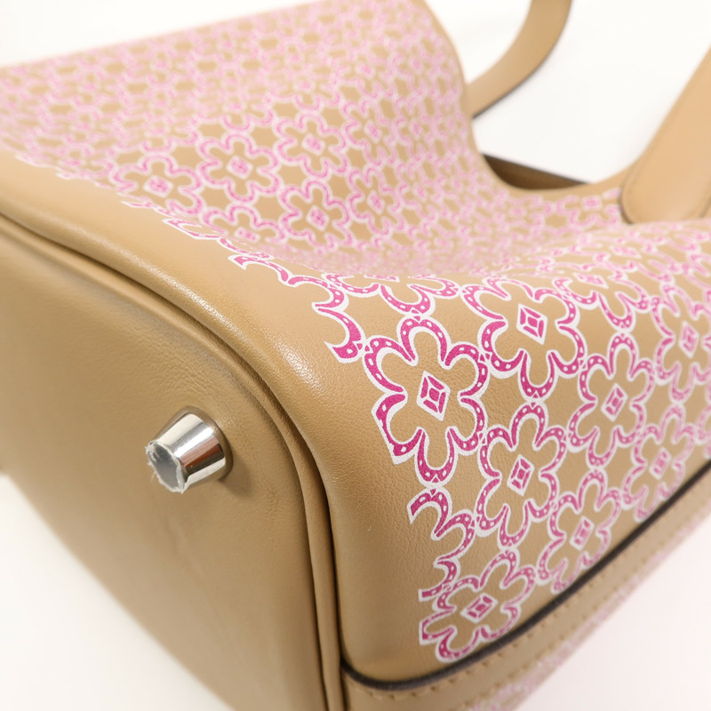 HERMES Swift皮革Picotin PM Luck Daisy手挽袋Chai-12