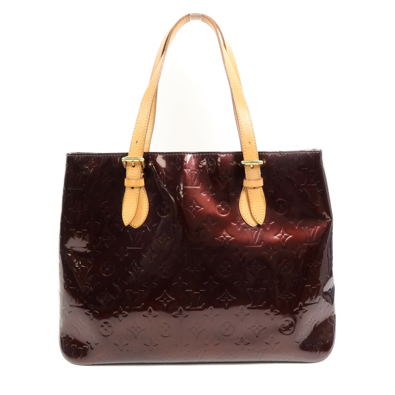 LOUIS VUITTON Monogram Vernis Brentwood手挽袋-1