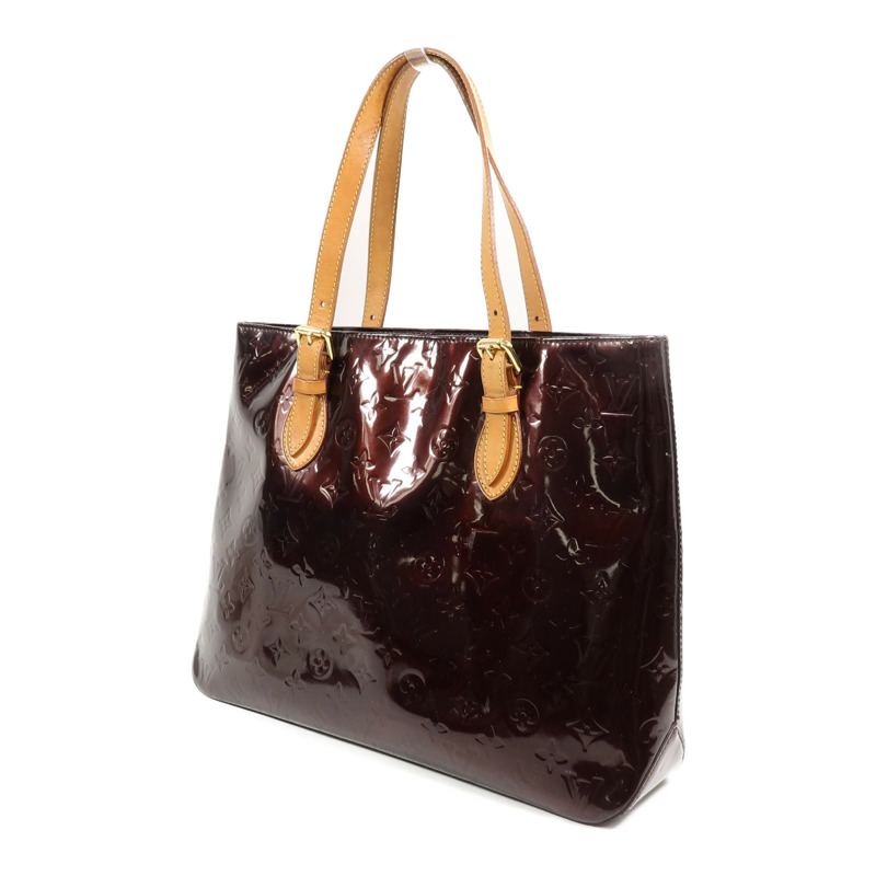 LOUIS VUITTON Monogram Vernis Brentwood手挽袋-2