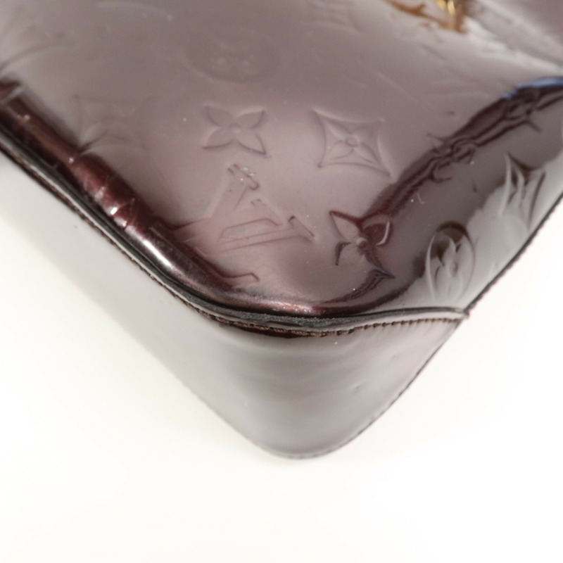 LOUIS VUITTON Monogram Vernis Brentwood手挽袋-8