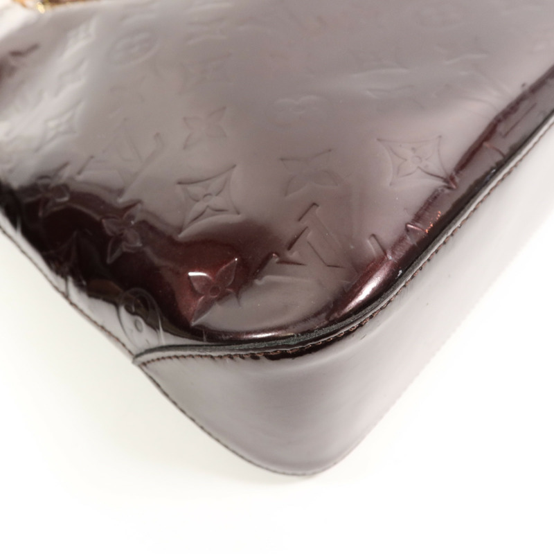 LOUIS VUITTON Monogram Vernis Brentwood手挽袋-9