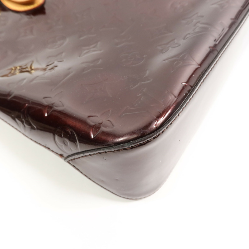 LOUIS VUITTON Monogram Vernis Brentwood手挽袋-11