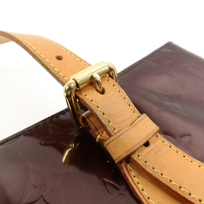 LOUIS VUITTON Monogram Vernis Brentwood手挽袋-14