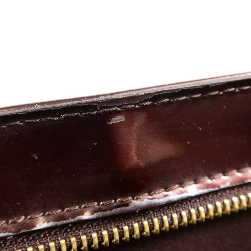 LOUIS VUITTON Monogram Vernis Brentwood手挽袋-15